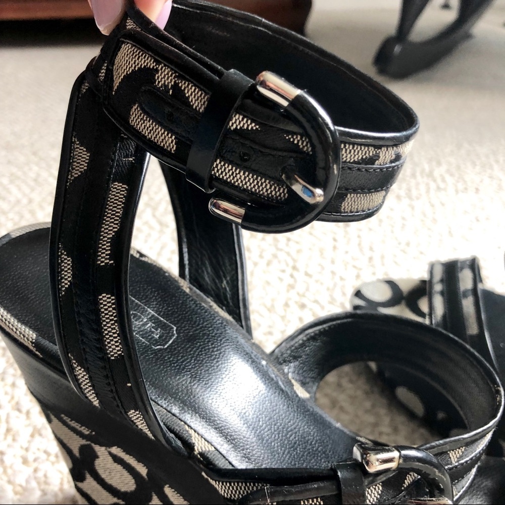 Coach Wedges - Picture 3 of 8